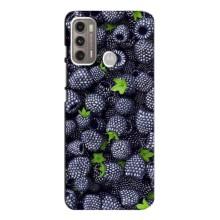 Чехлы с Фруктами для Motorola MOTO G60 (VPrint) (Ежевика)