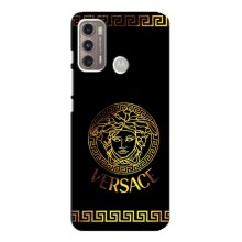 Чехлы VERSACE для Мото G60 (PREMIUMPrint) (Logo Versace)