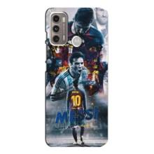 Чохол Мессі футболіст для Motorola MOTO G60 (Колаж Мессі)