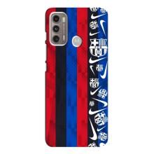 Чехол для Motorola MOTO G60 (Барселона) (Фанат Барсы)