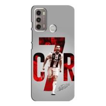 Чехол Криштиану Роналду для Motorola MOTO G60 (AlphaPrint) (C7R)