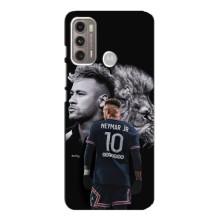 Чехол Неймар для Motorola MOTO G60 (AlphaPrint) (Неймар Лев)