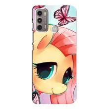 Чехол для Мото G60 - (Единорожки - Новинки) (AlphaPrint) (Племя единорогов)