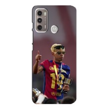 Чехол с футболистом Ламин Ямаль Motorola MOTO G60