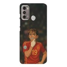 Чехол с футболистом Ламин Ямаль Motorola MOTO G60 – Ямаль аниме