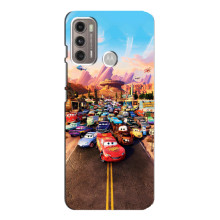 Силиконовый чехол Маквин для Motorola MOTO G60 – Тачки Маквин