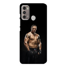 Чохол з картинкою Олександр Усик для Motorola MOTO G60 – Усик на чорному