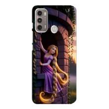 Чохол Рапунцель для Motorola MOTO G60 (Рапунцель на вежі)