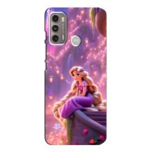 Чохол Рапунцель для Motorola MOTO G60 (Рапунцель в замку)