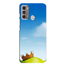 Чехол с мультфильмом Шрек на Motorola MOTO G60 – Голова Шрека