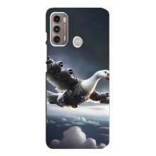 Чехол с мемом Тралалело тралала на Motorola MOTO G60 – Бомбардини гусини