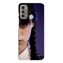 Чехол с дизайном Венздей 2 на Motorola MOTO G60 – Глаза Уэнсдей