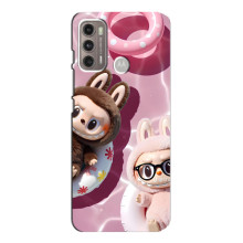 Чохол з Лабубу на Motorola MOTO G60 (Іграшка Лабубу)