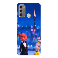 Чехол Зоотрополіс на Motorola MOTO G60 – Герои Зверополиса