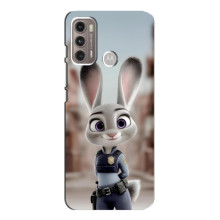 Чехол Зоотрополіс на Motorola MOTO G60 – Зайка Джуди