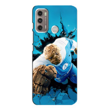 Чехол с принтом Фантастическая четверка для Motorola MOTO G60 – Существо