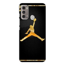 Силиконовый Чехол Nike Air Jordan на Моторола Мото джи 60 (Джордан 23)