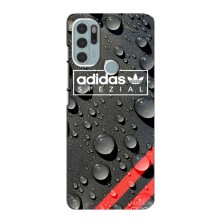 Чехлы Адидас для Motorola MOTO G60s (AlphaPrint) (Адидас принт)