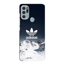Чехлы Адидас для Motorola MOTO G60s (AlphaPrint) (Адидас в горах)