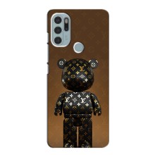 Чохли для Motorola MOTO G60s - Bearbrick Louis Vuitton (PREMIUMPrint)