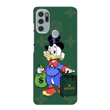 Чехлы для Motorola MOTO G60s - Скрудж МакДак Louis Vuitton (PREMIUMPrint) (Богатая Утка)