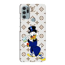 Чехлы для Motorola MOTO G60s - Скрудж МакДак Louis Vuitton (PREMIUMPrint) (Макдак на стиле)