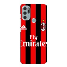Чехлы для Motorola MOTO G60s (VPrint) - Футбольные клубы (Milan)