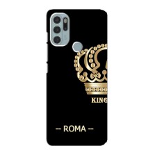 Чехлы для Motorola MOTO G60s (VPrint) - Футбольные клубы (Roma)