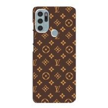 Чехлы Луи Витон для Motorola MOTO G60s (AlphaPrint - LOUIS VUITTON) (фон LOUIS VUITTON)