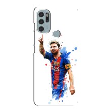 Чехлы Месси для Motorola MOTO G60s (AlphaPrint) (Лео Месси)