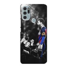 Чехлы Месси для Motorola MOTO G60s (AlphaPrint) (Lionel Messi)