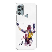 Чехлы Месси для Motorola MOTO G60s (AlphaPrint) (Messi Barca)