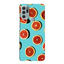 Чехлы с Фруктами для Motorola MOTO G60s (VPrint) (Грейпфрут)