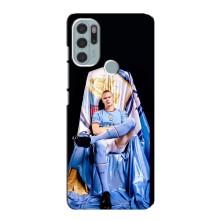 Чехлы с футболистом Ерлинг Холанд для Motorola MOTO G60s (AlphaPrint) (футболист Холанн)