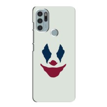 Чехлы с картинкой Джокера на Motorola Moto G60s (Лицо Джокера)