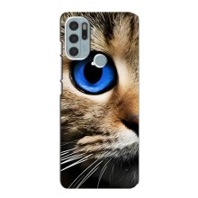 Чехлы с Котиками для Motorola MOTO G60s (VPrint) (Глаз кота)
