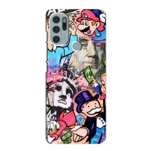 Чехлы с крутыми принтами для Motorola MOTO G60s - (PREMIUMPrint) (Monopoly man)