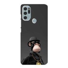 Чехлы с Обезьянами NFT для Motorola MOTO G60s (AlphaPrint) (Обезьяна NFT)