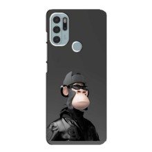 Чехлы с Обезьянами NFT для Motorola MOTO G60s (AlphaPrint) (стильная обезьяна NFT)