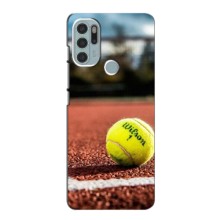 Чехлы с принтом Спортивная тематика для Motorola Moto G60s – Теннисный корт