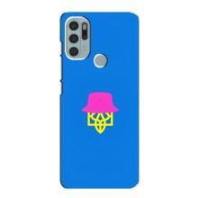 Чехлы для Motorola MOTO G60s  Укр. Символика (AlphaPrint) (Шапка на гербу)