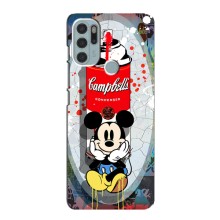 Чехол Disney Mouse Motorola MOTO G60s (PREMIUMPrint) (Американский Маус)