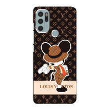 Чехол Disney Mouse Motorola MOTO G60s (PREMIUMPrint) (Микки Джексон)