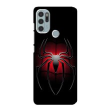 Чехол с человеком пауком для Motorola MOTO G60s - (AlphaPrint) (Паук марвел)