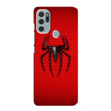 Чехол с человеком пауком для Motorola MOTO G60s - (AlphaPrint) (Паук Марвел)