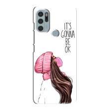 Чехол с печатью для Motorola MOTO G60s - (Мода) (AlphaPrint) (Коронавирус)