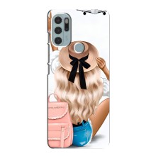 Чехол с печатью для Motorola MOTO G60s - (Мода) (AlphaPrint) (Путешествие)