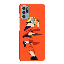Чохли з принтом НАРУТО на Motorola MOTO G60s (Силует Наруто)