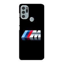 Чехол для Мото G60s - с принтом БМВ (AlphaPrint) (AMG)