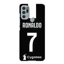 Чехол Криштиану Роналду для Motorola MOTO G60s (AlphaPrint) (RONALDO 7)